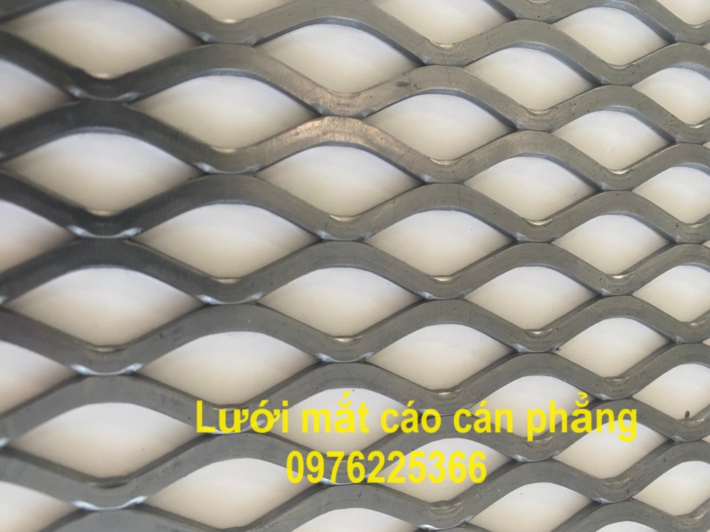 Lưới mắt cáo cán phẳng - lưới măt cáo trang trí - giá gốc tại xưởng